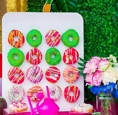 Iced Donuts (Customizable): $2.50