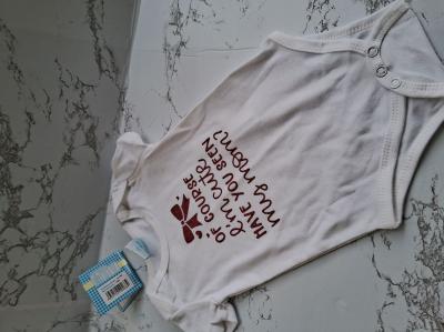 Baby Onesies: $35.00