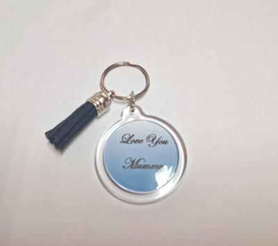 Acrylic Keyrings: $5.00